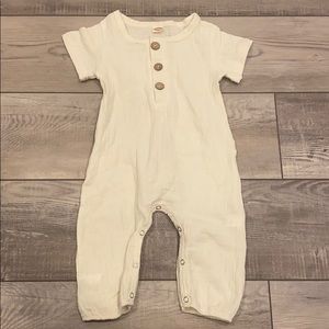 Muslin cotton style jumpsuit / romper